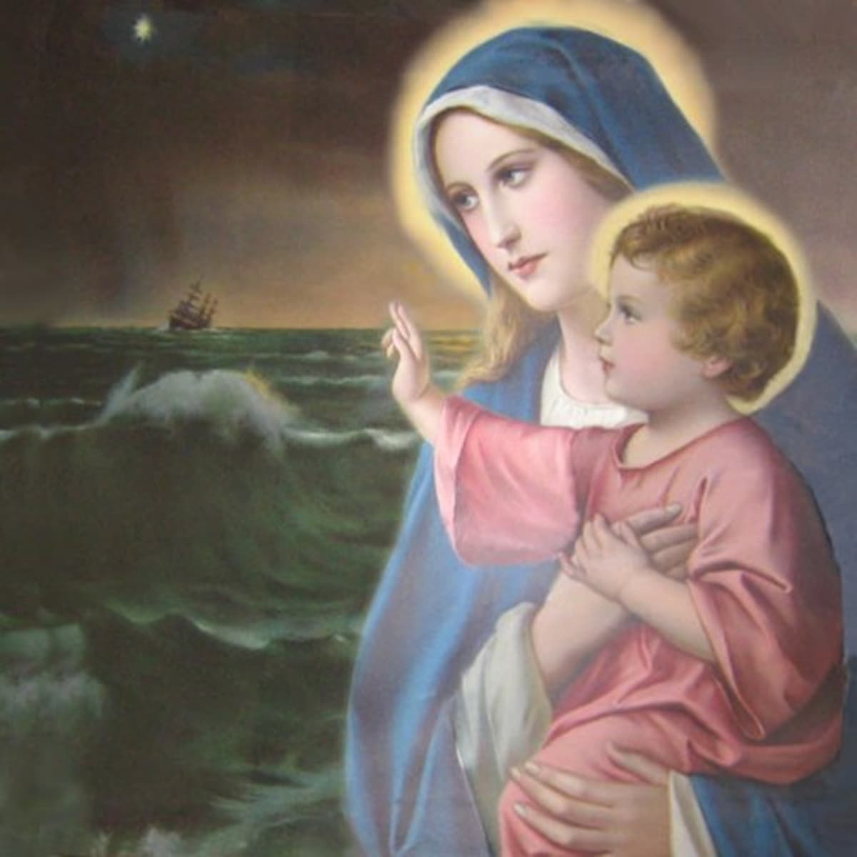 The Virgin Mary as Star of the Sea - Owlcation
