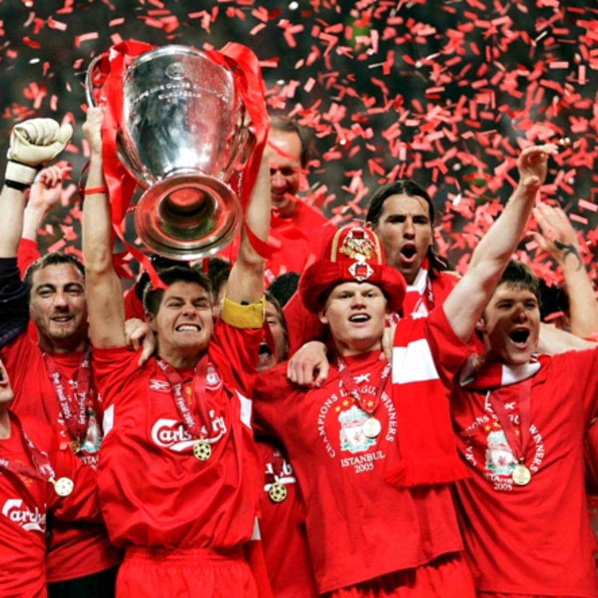 Ливерпуль 2005. Milan 2005 Team. Финал 2005. Чемпион уефа 2005