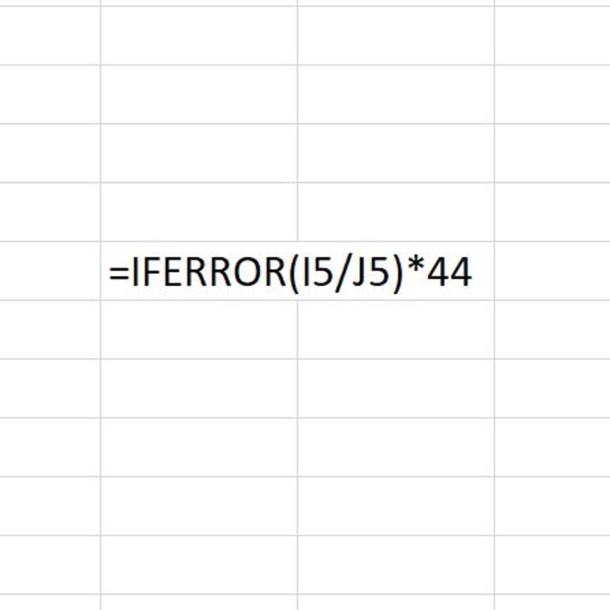 How To Remove Errors In Excel With The Iferror Function Turbofuture