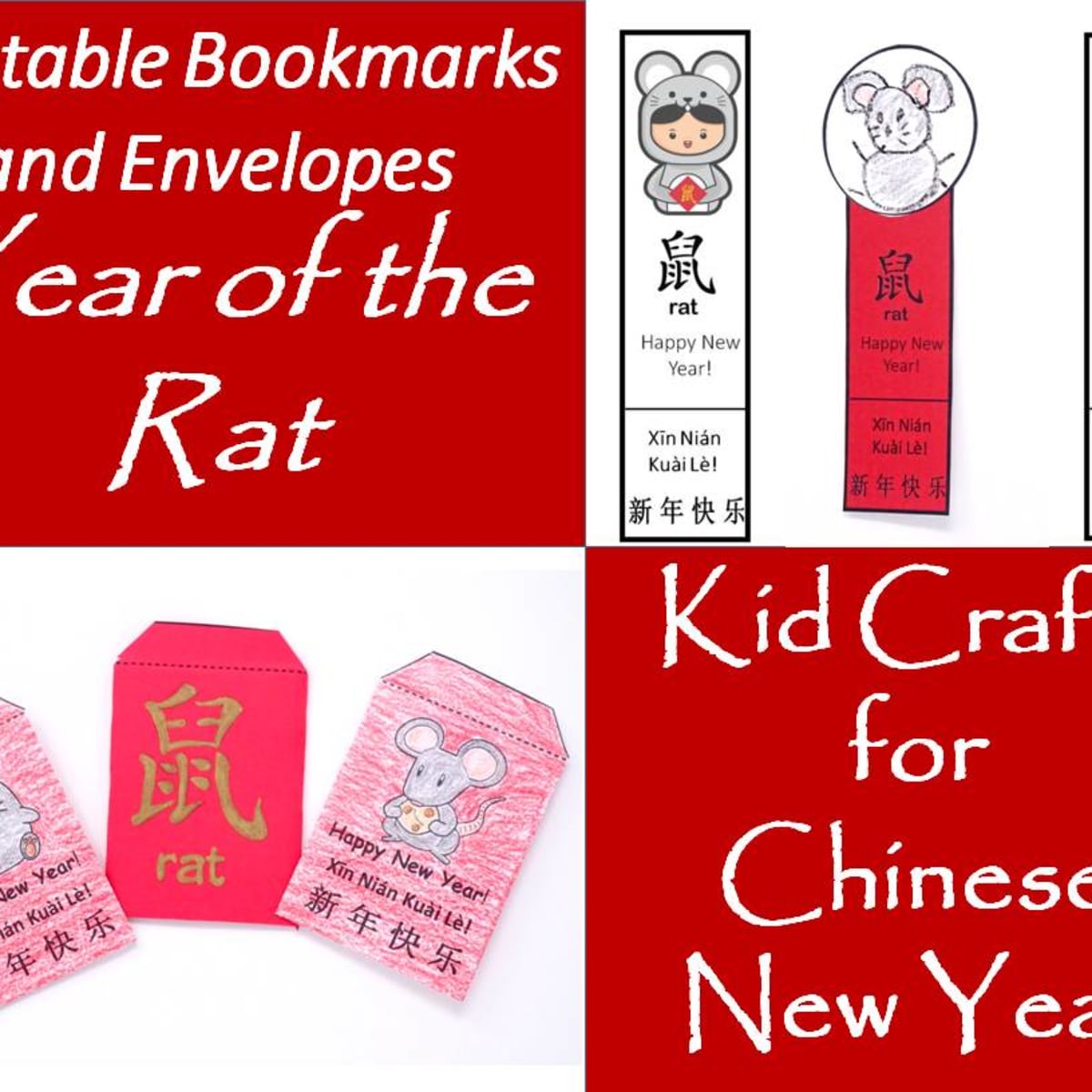 Crafts: Chinese New Year Red Envelopes - HodgePodgeDays