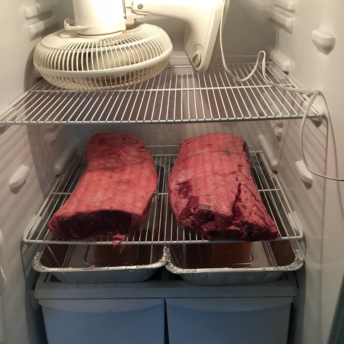 Homemade Dry Aged Beef Locker DIY! 