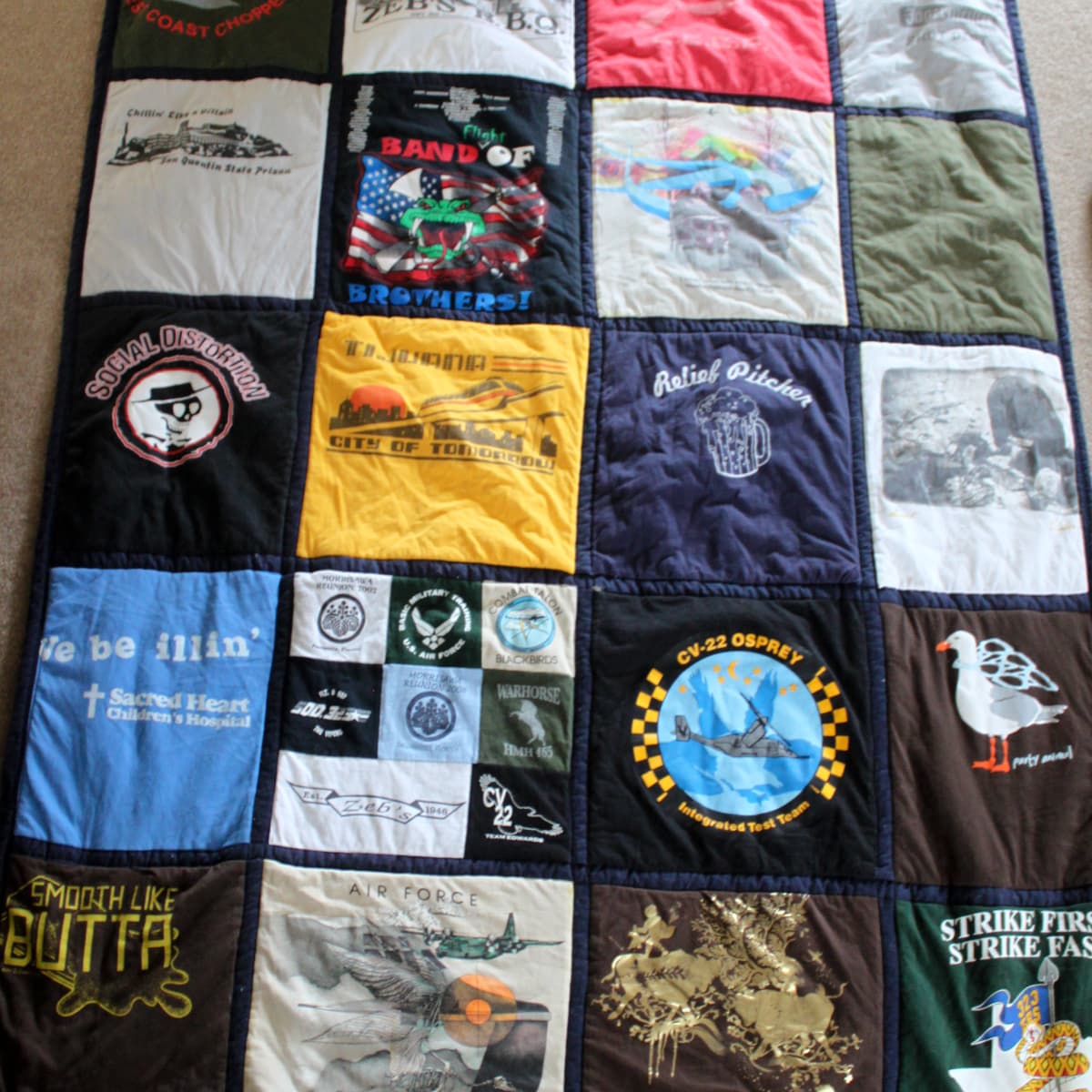 How to Make a T-Shirt Quilt for Beginners a Step-by-Step Guide