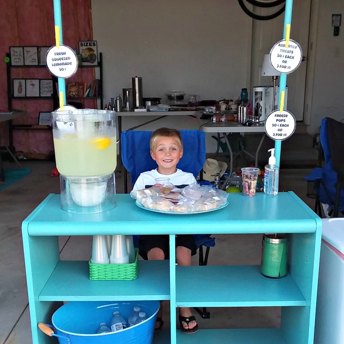 Learn How to Make a Cardboard Lemonade Stand