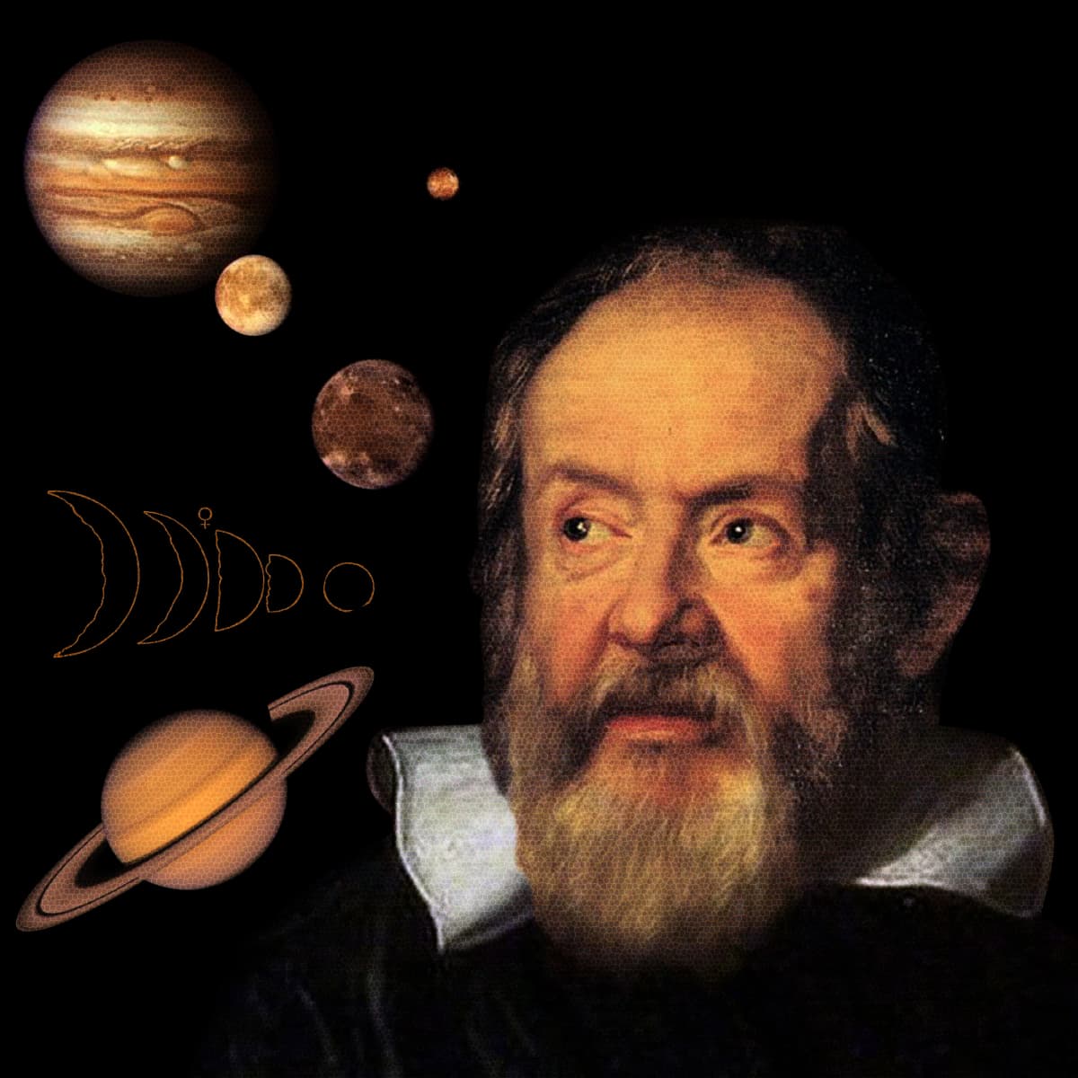 vervolgens Druppelen Onhandig Galileo Galilei Discovers the Moons of Jupiter and the Phases of Venus -  Owlcation