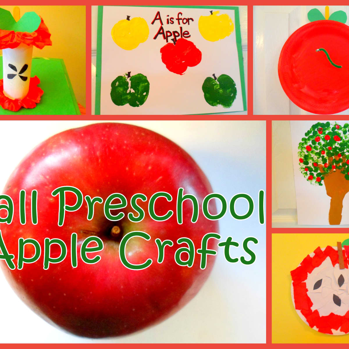 apple craft for toddlers