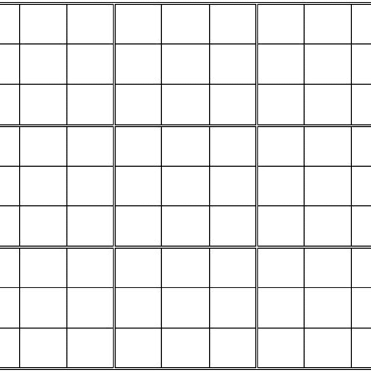 printable blank sudoku grid hubpages