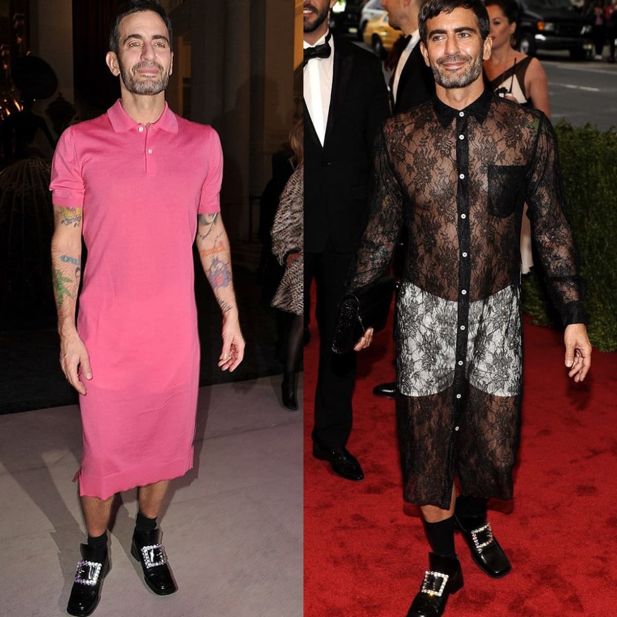 Marc Jacobs In A Pink Dress: Look Of The Day