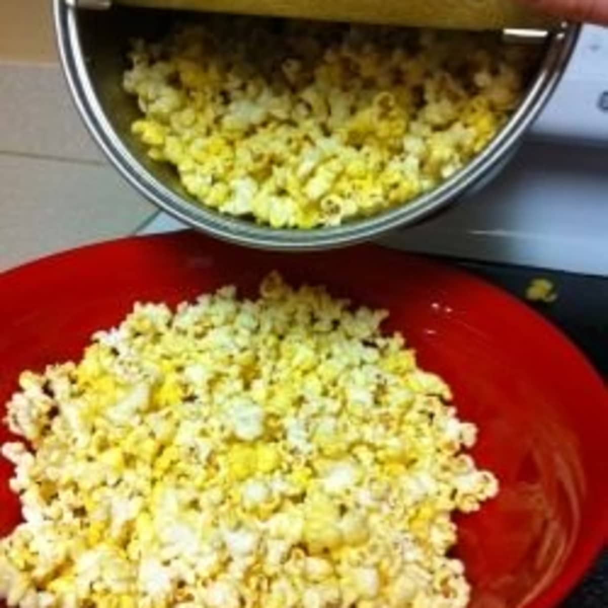 How to make movie theater popcorn! 