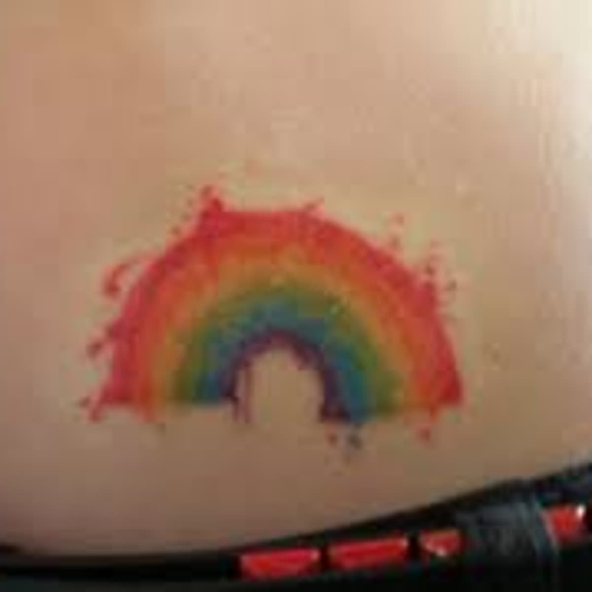Somewhere over the rainbow tattoo  Rainbow tattoos Tattoo set Tattoos  and piercings