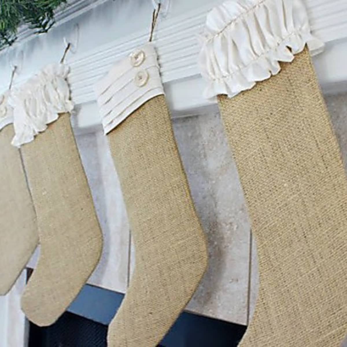 DIY Felt Christmas Stockings - Lia Griffith