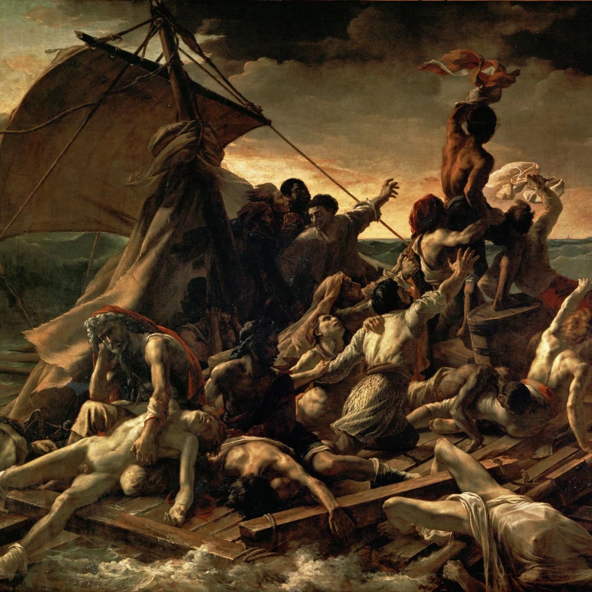 the raft of medusa painting meaning