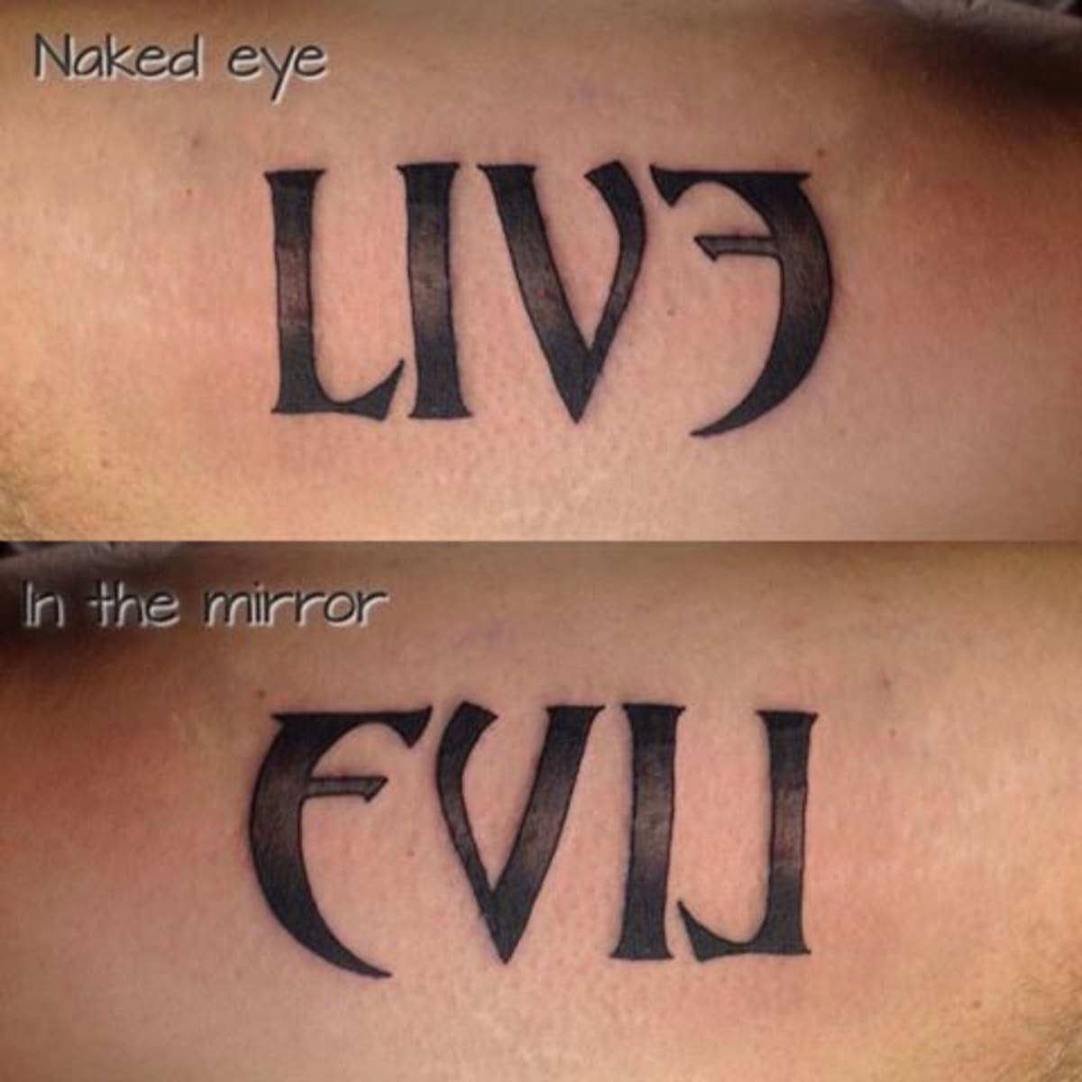 Nia Tattoo - Ambigram tattoos are tattoos with words that... | فيسبوك
