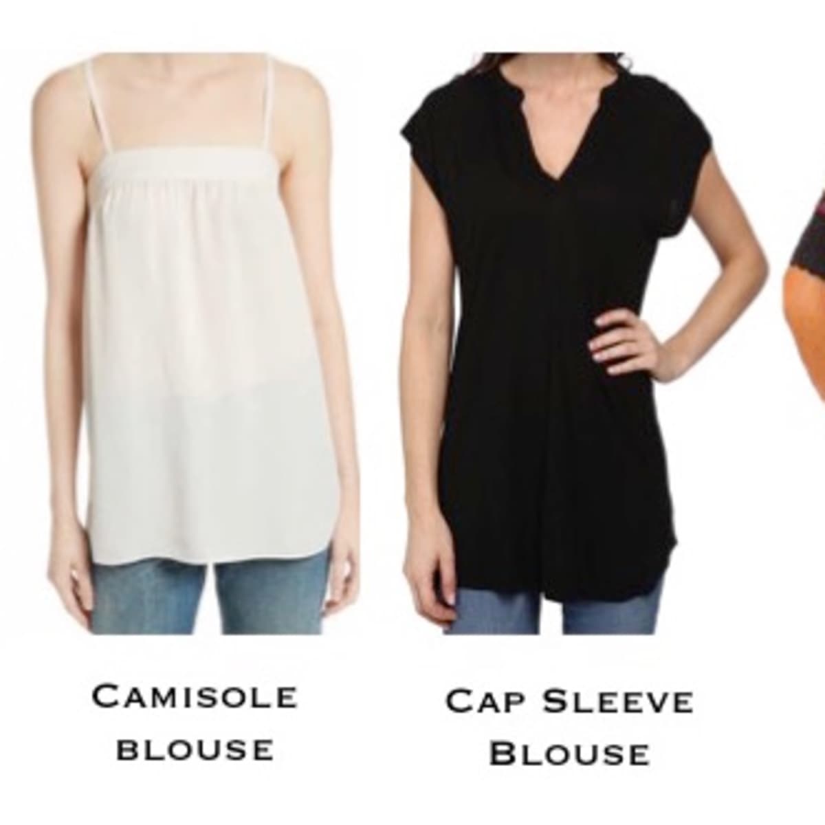 V-neck blouse, Top, Blouse, Slip-on blouse, Women's fashion