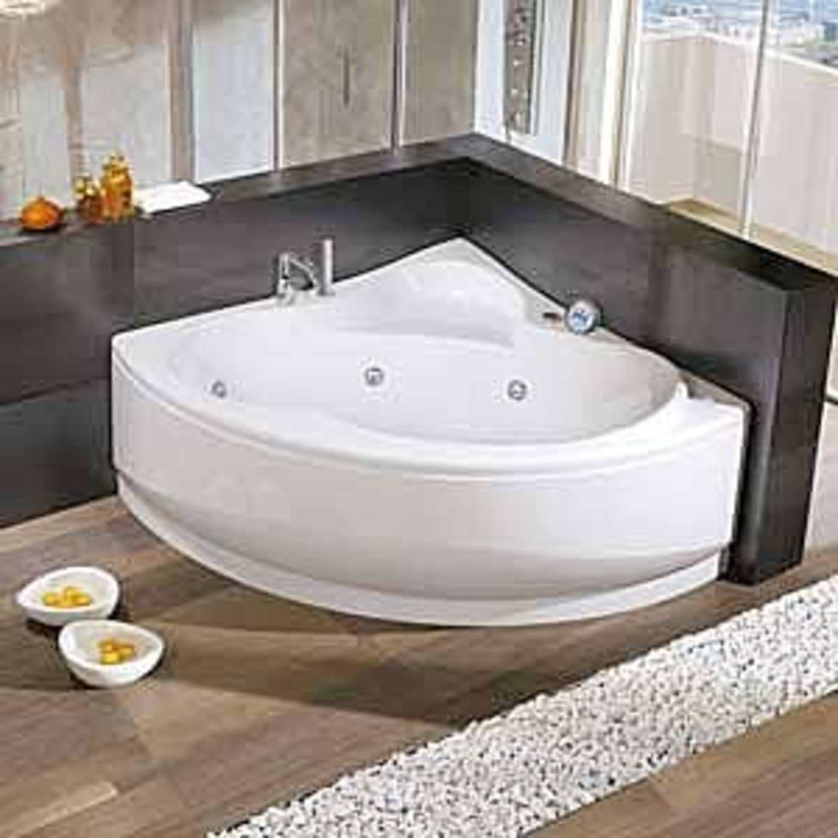 Corner Bathtub Design Ideas: Pictures & Tips From HGTV