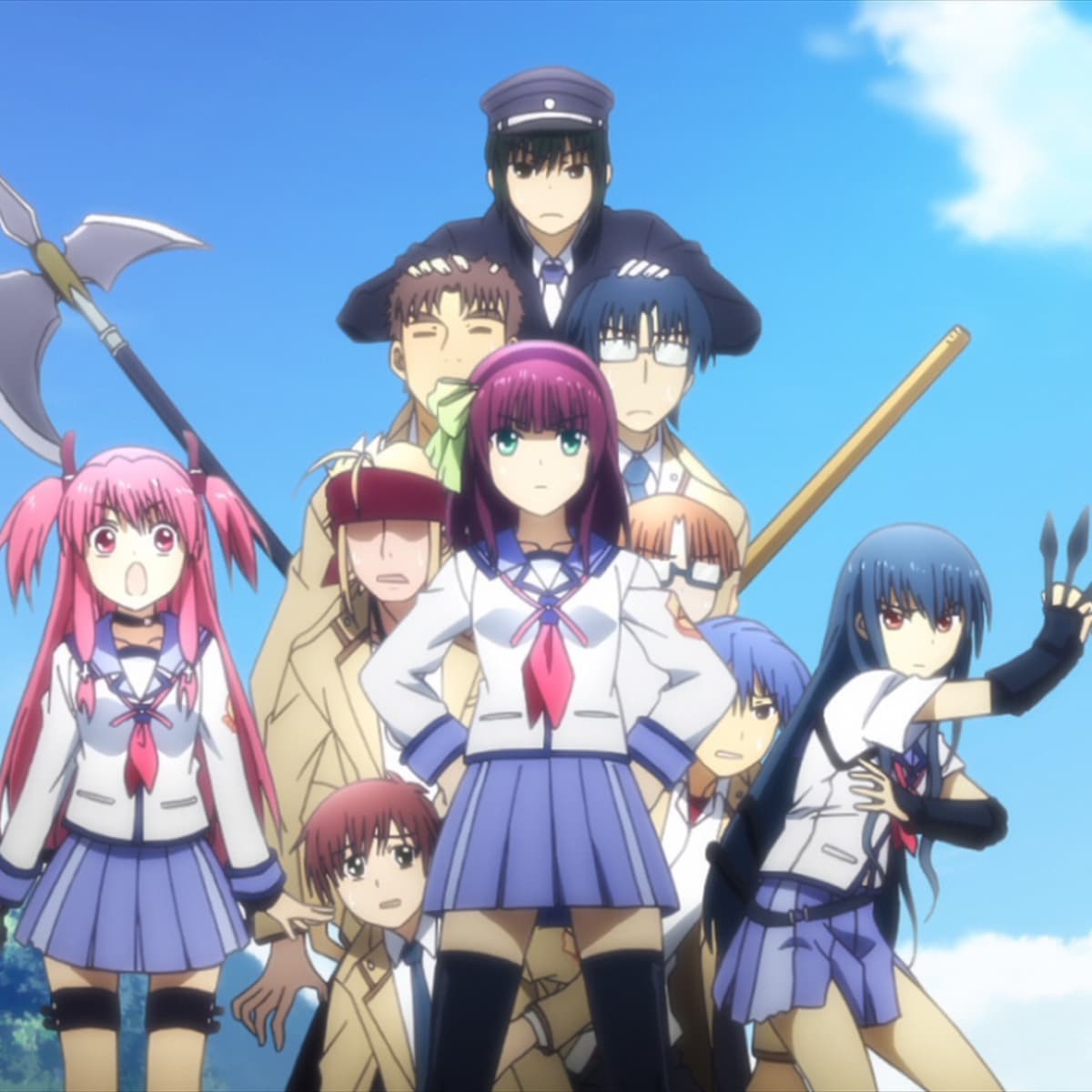 Anime Review Angel Beats  Blerds Online