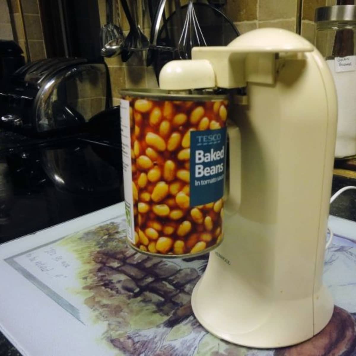 Review of the Kenwood Electric Can Opener - Delishably