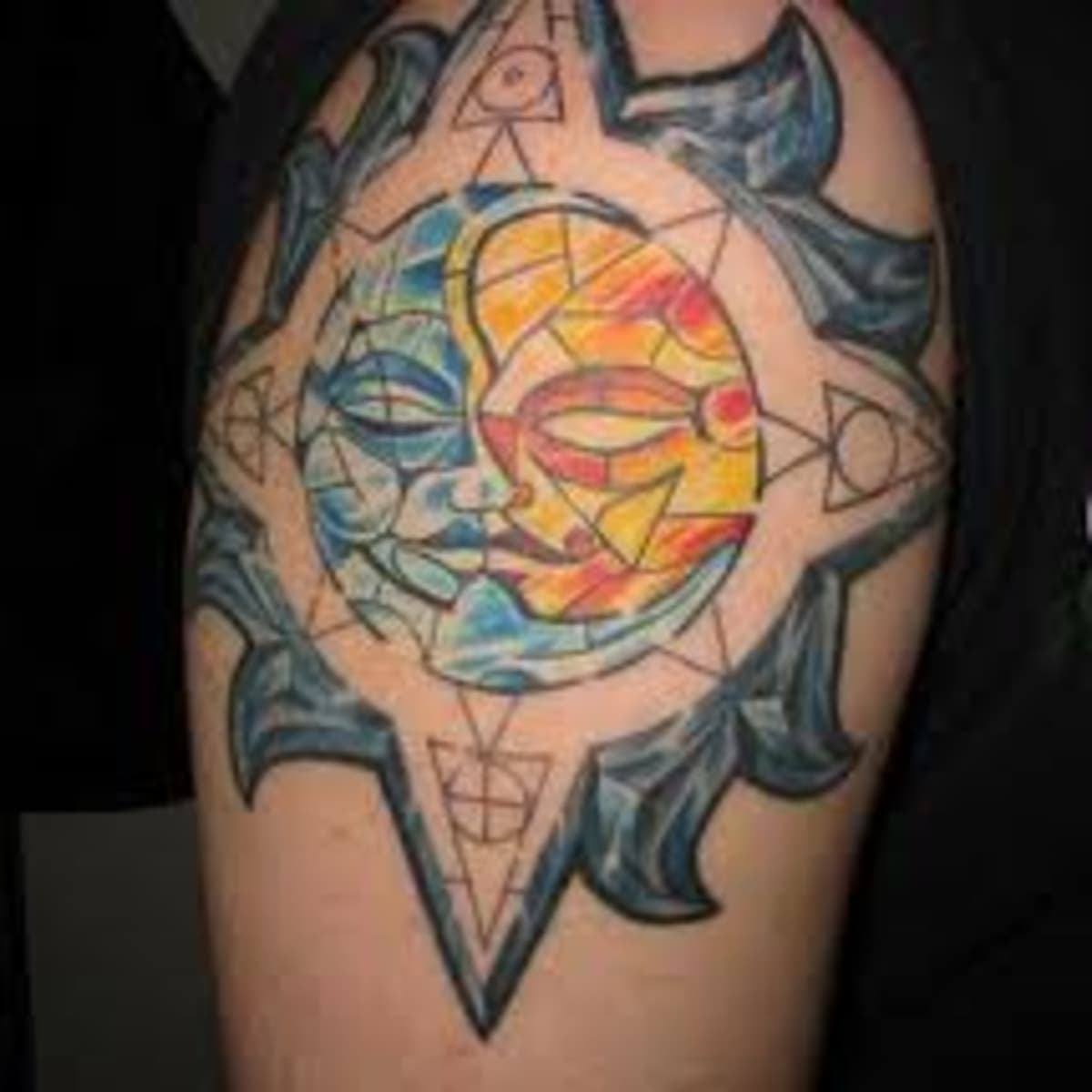 Sun and Moon Tattoos Meaning and 47 Best Design Ideas  Saved Tattoo