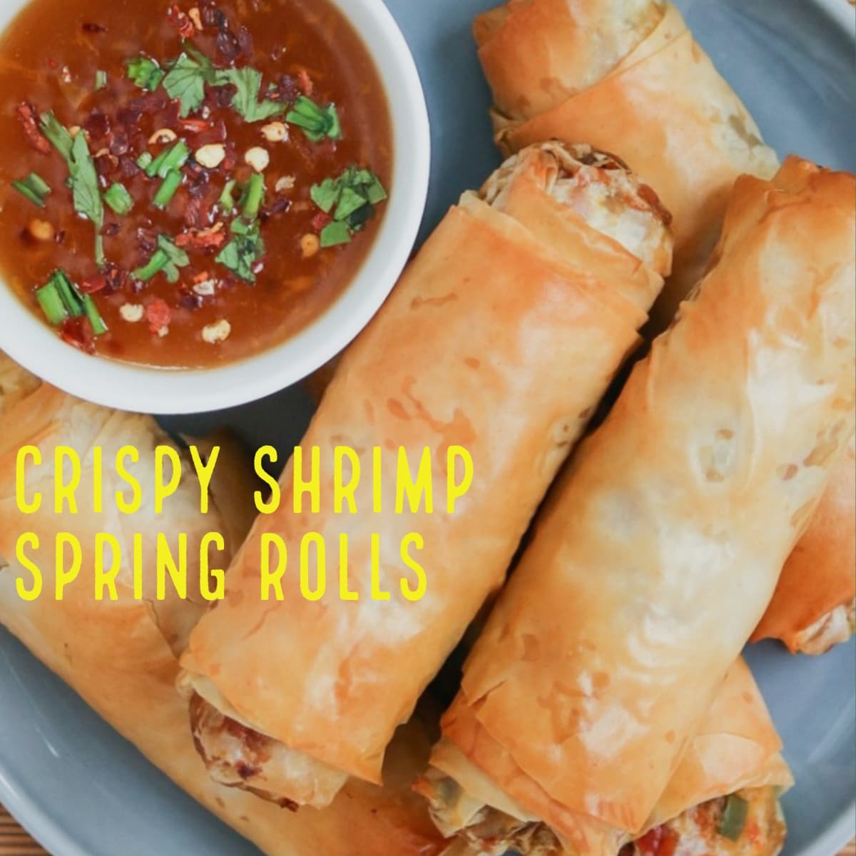 Easy Shrimp Spring Rolls — saltnpepperhere