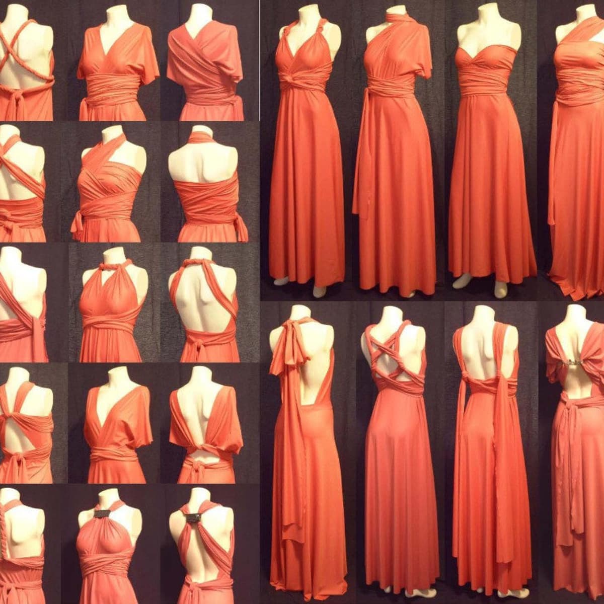Convertible Bridesmaid Dresses: 7 Ways To Wear A Maxi Dress