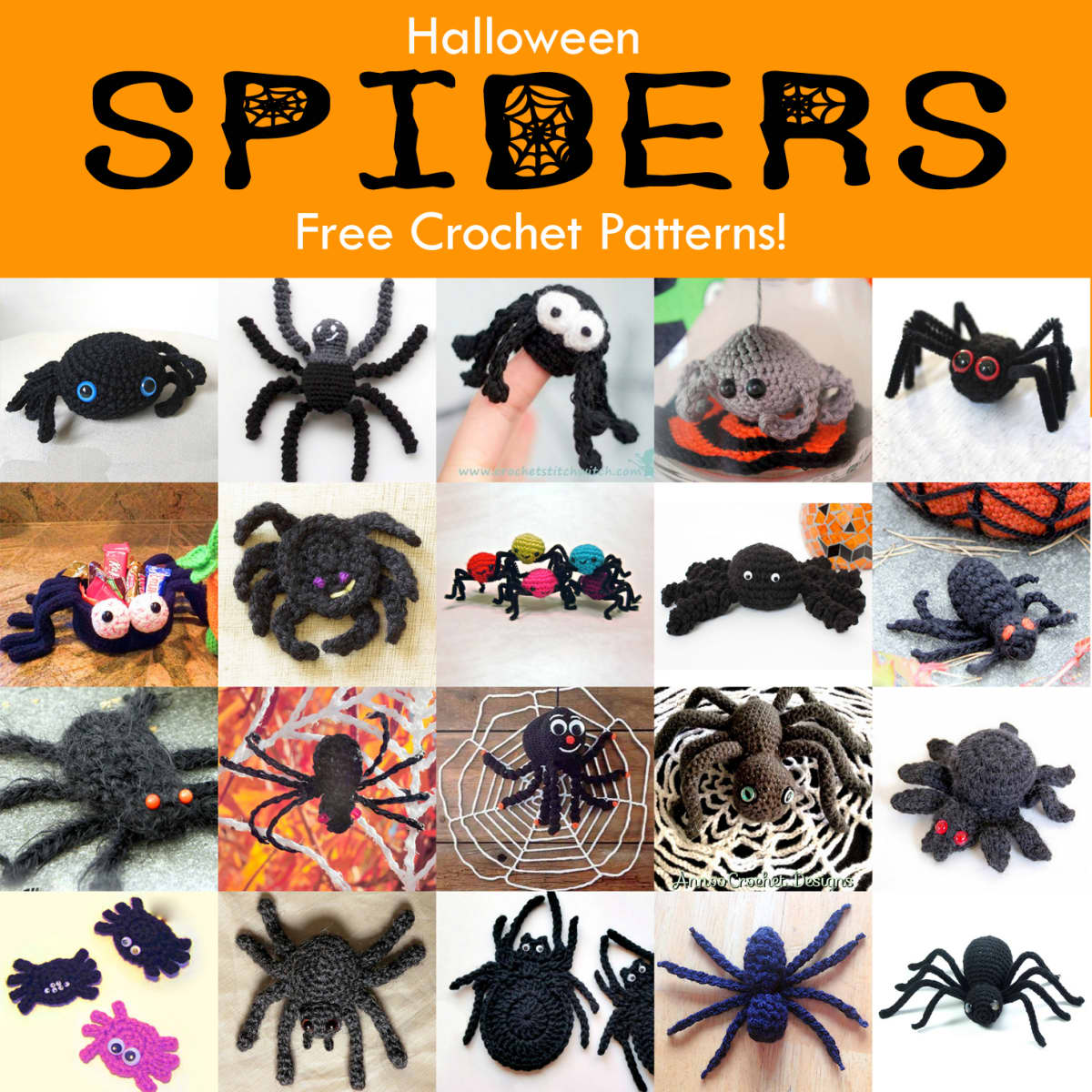 Emotional Support Spider: Crochet pattern