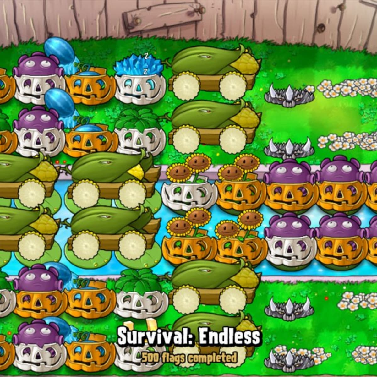 Plants vs. Zombies Endless Survival Strategies — 1,000+ Flags