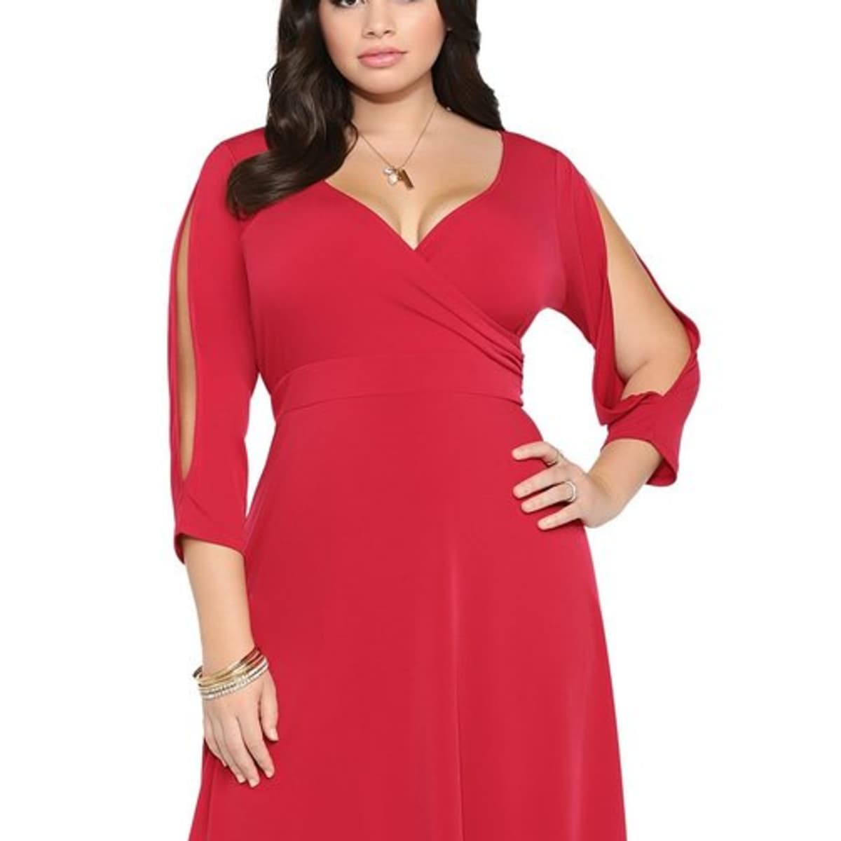 How to Choose the Perfect Red Dress for Plus Size Women - HubPages