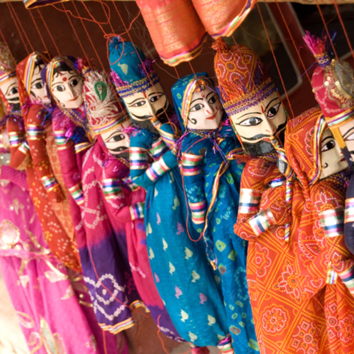 India Dolls Rajasthan Kathputli Puppets