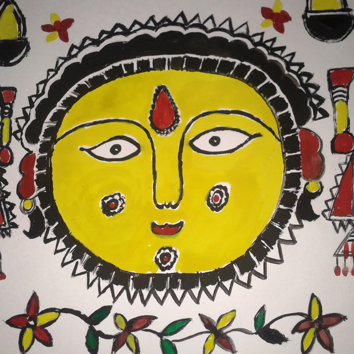 Indian Folk Art at Rs 70/piece | आर्ट बुक in Kolkata | ID: 7983358073