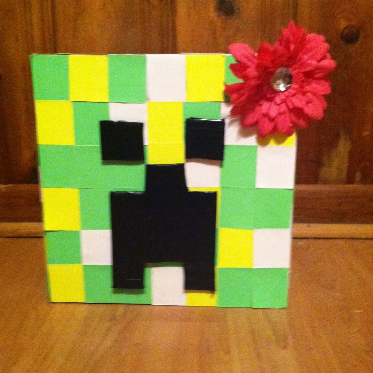 How To Make A Papercraft Creeper From Minecraft - Art For Kids Hub 