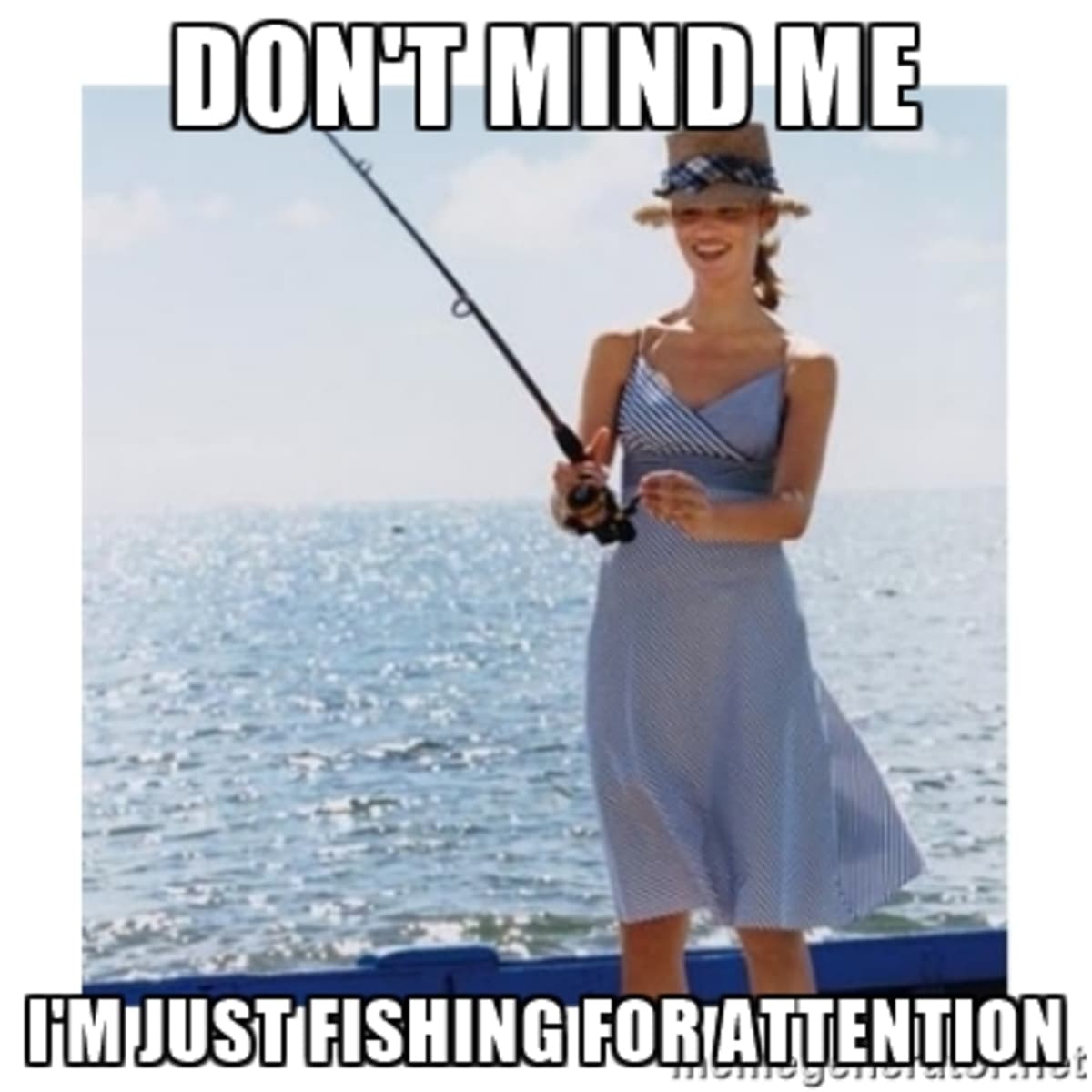 How to feel good about yourself without bragging or fishing for, fishing  valentines meme