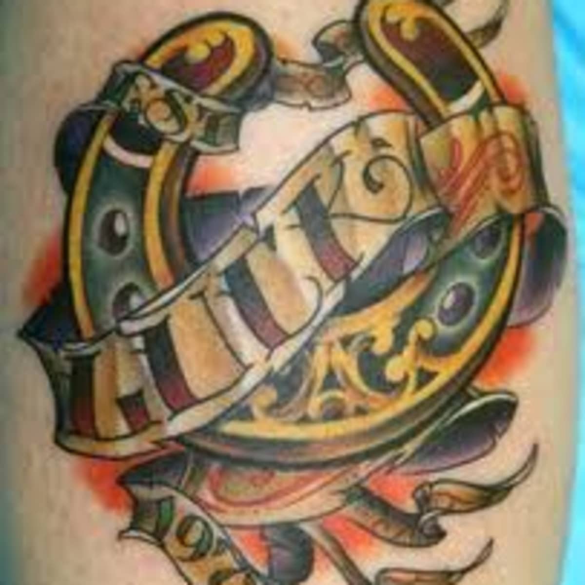 Horseshoe Tattoo Designs, Ideas, And Meanings; Horseshoe Tattoo Pictures - HubPages