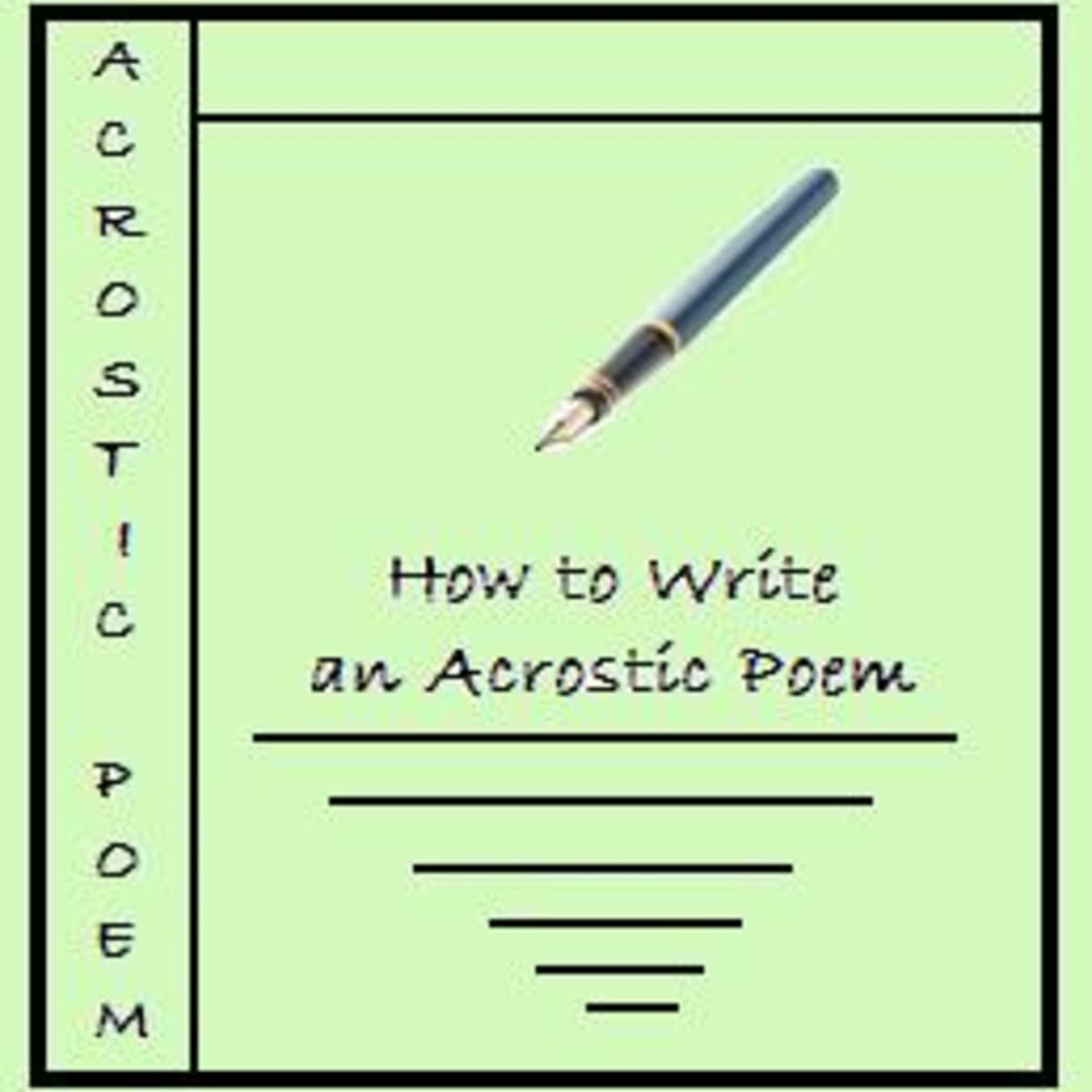 family acrostic poem examples