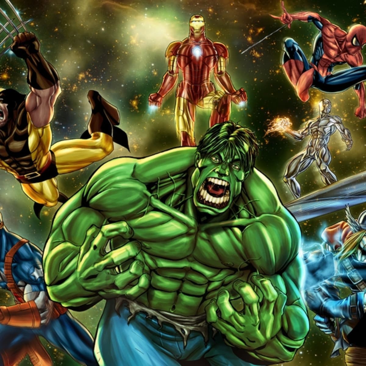 Who is the best Marvel Comic superhero? Spiderman Vs Wolverine Vs Hulk Vs  Captain America Vs Ironman - HubPages