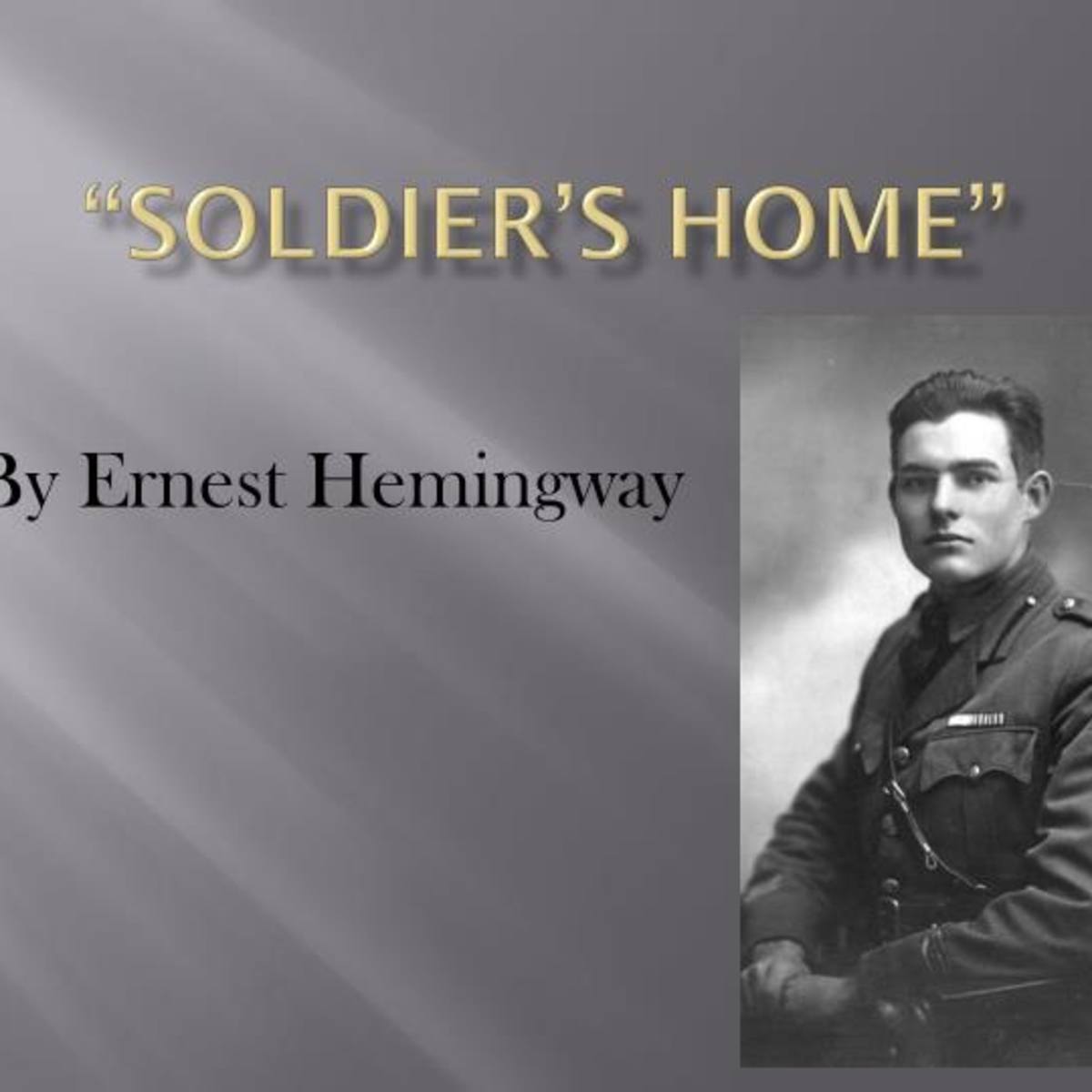 ernest hemingway army