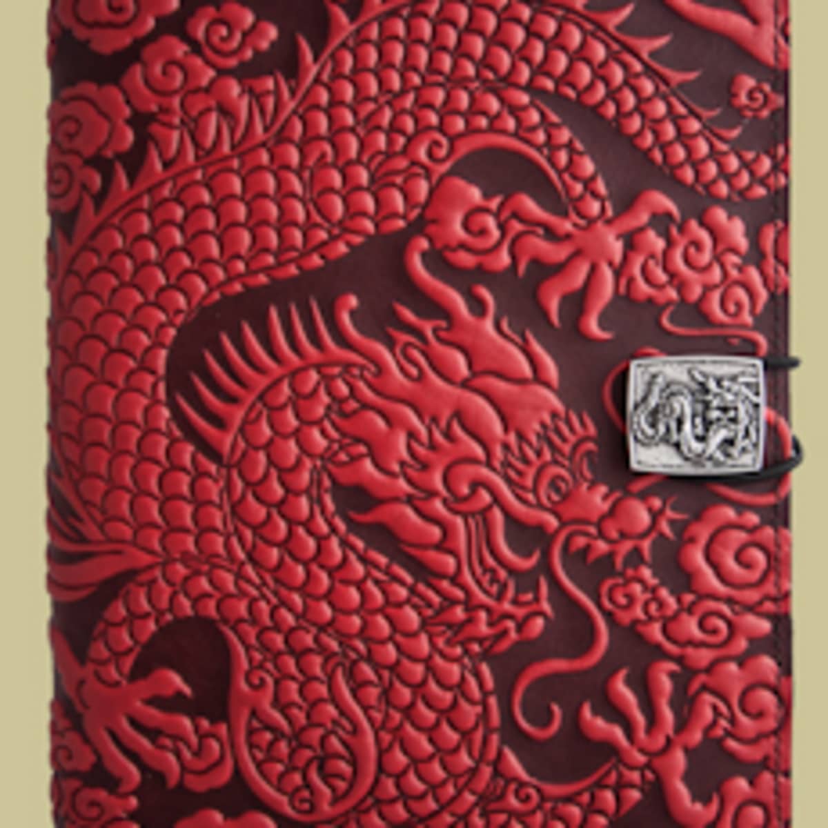 Oberon Design Leather Checkbook Cover