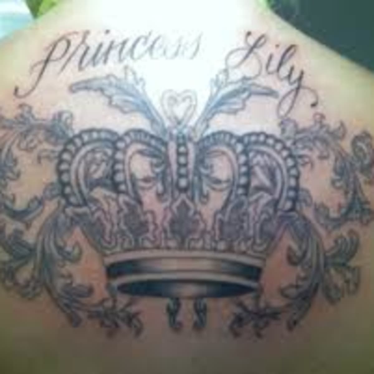 B with crown tattoo by soldiersinktattoos on DeviantArt