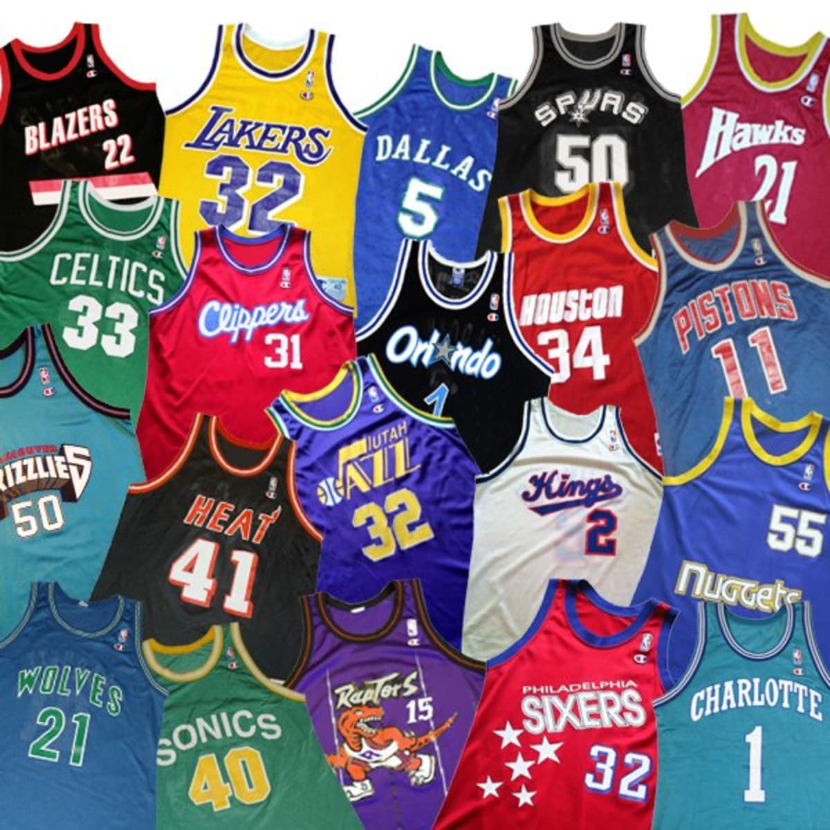 coolest basketball jerseys of all time