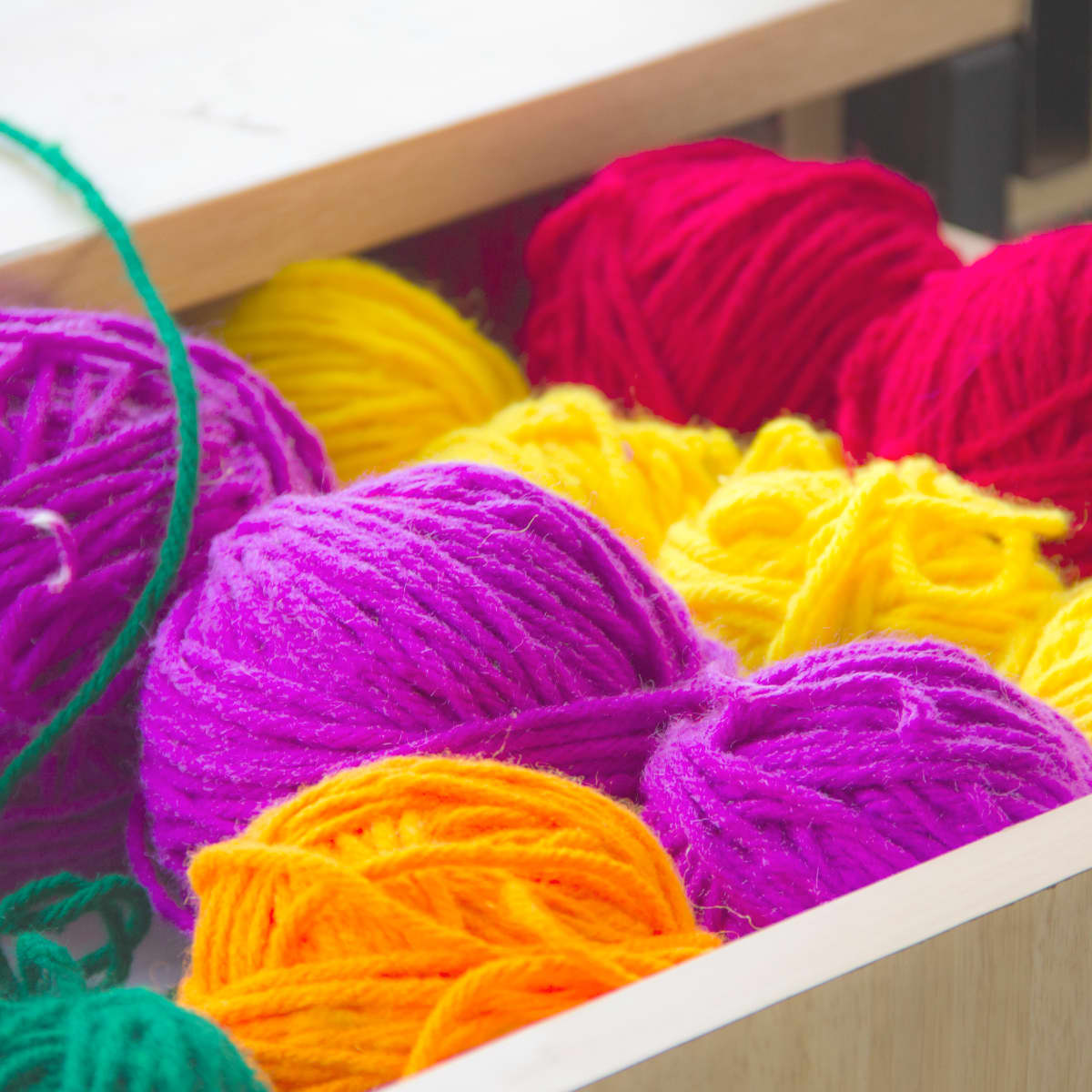 How to store yarn - ideas to organize your stash & mistakes to avoid