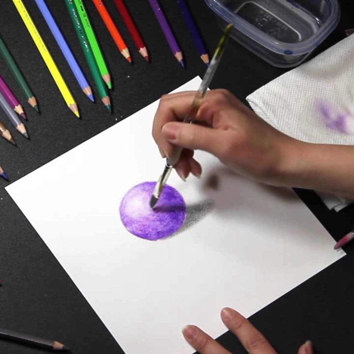 How to Use Watercolor Pencils - Watercolor Pencil Techniques