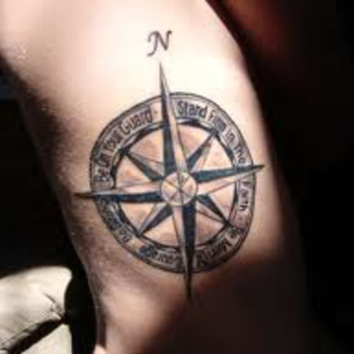 Viking Compass Tattoo Meaning Finding Direction and Strength  Impeccable  Nest