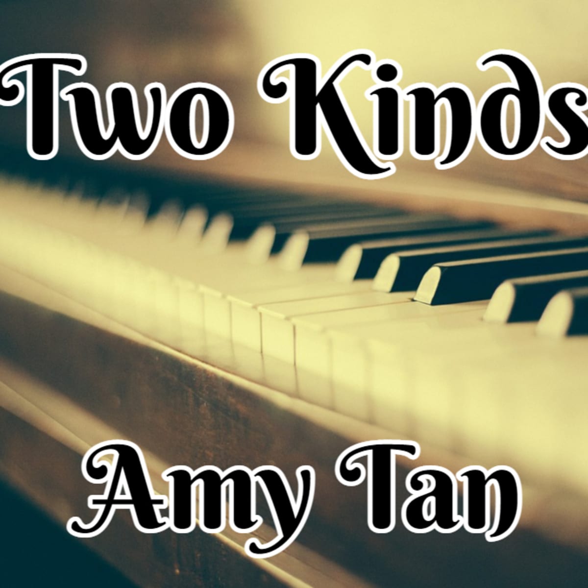literary analysis of two kinds by amy tan