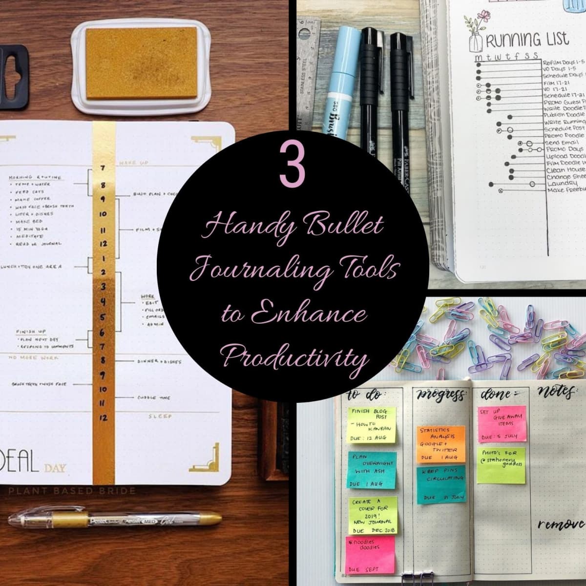 3 Handy Bullet Journaling Tools to Enhance Productivity - HubPages