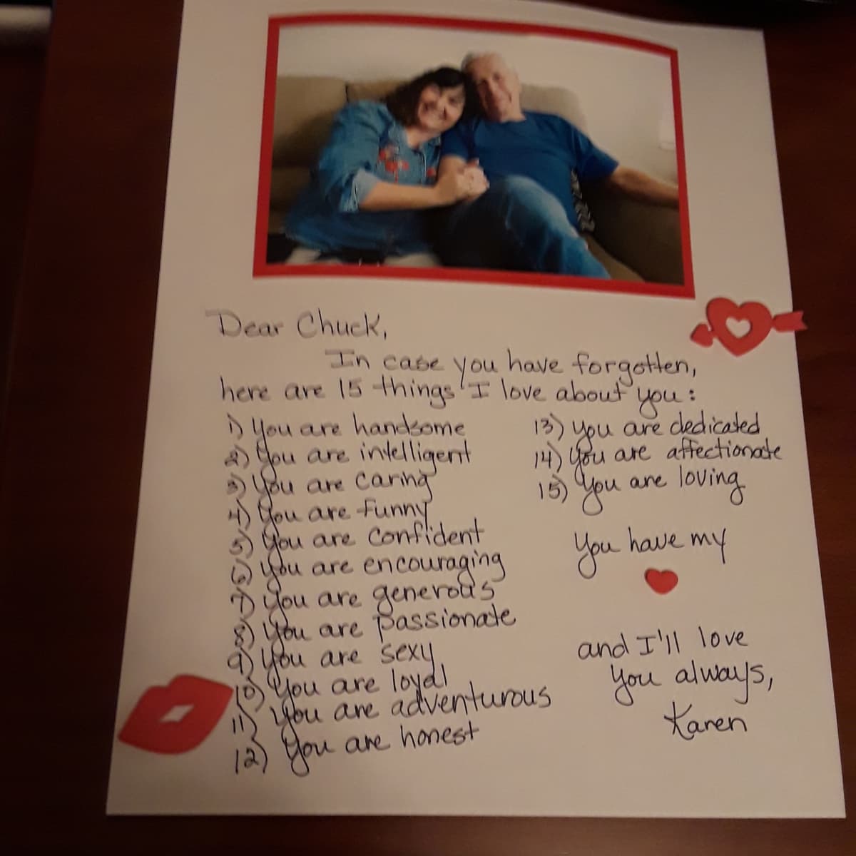 Www love letter to my wife