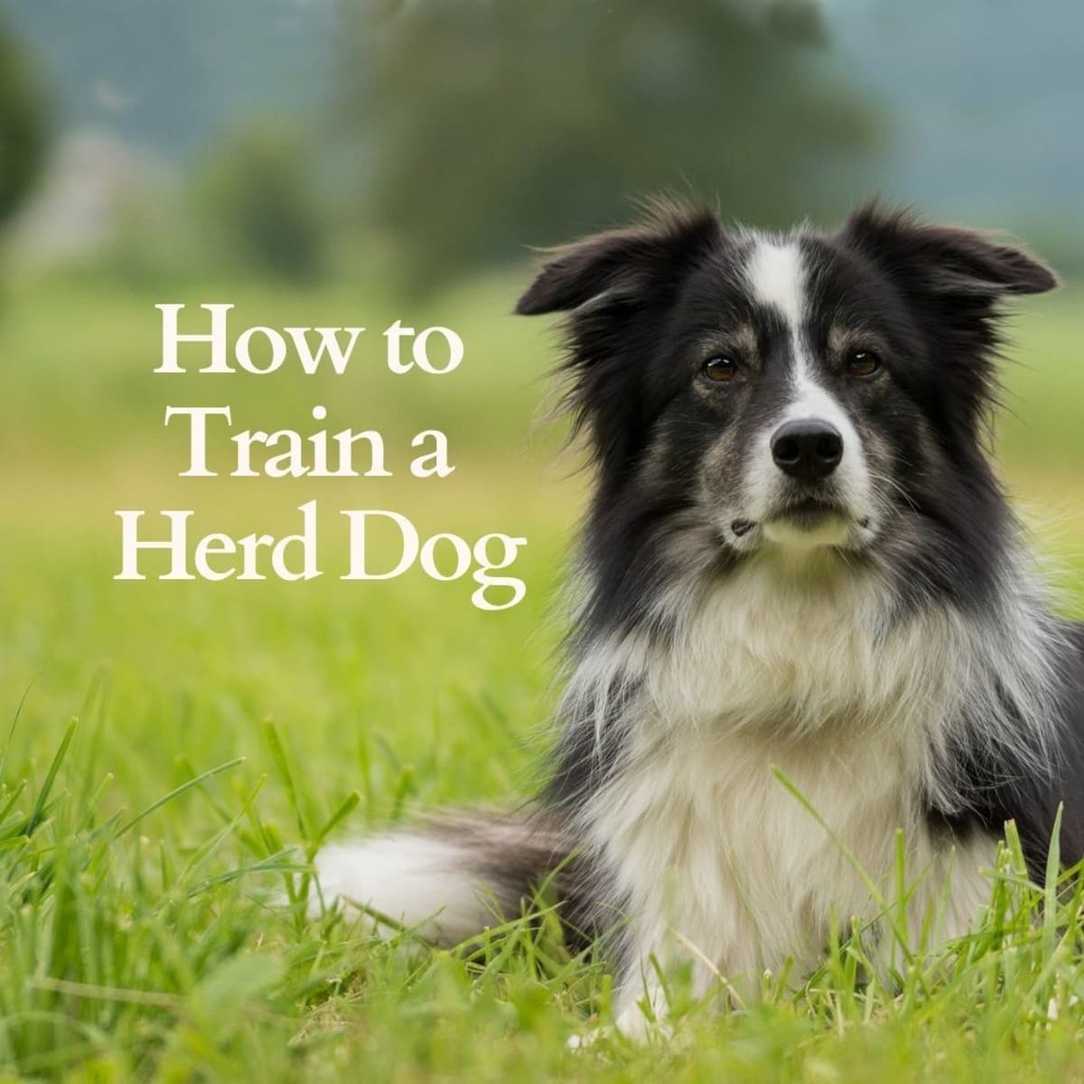 how do you train a dog to herd sheep