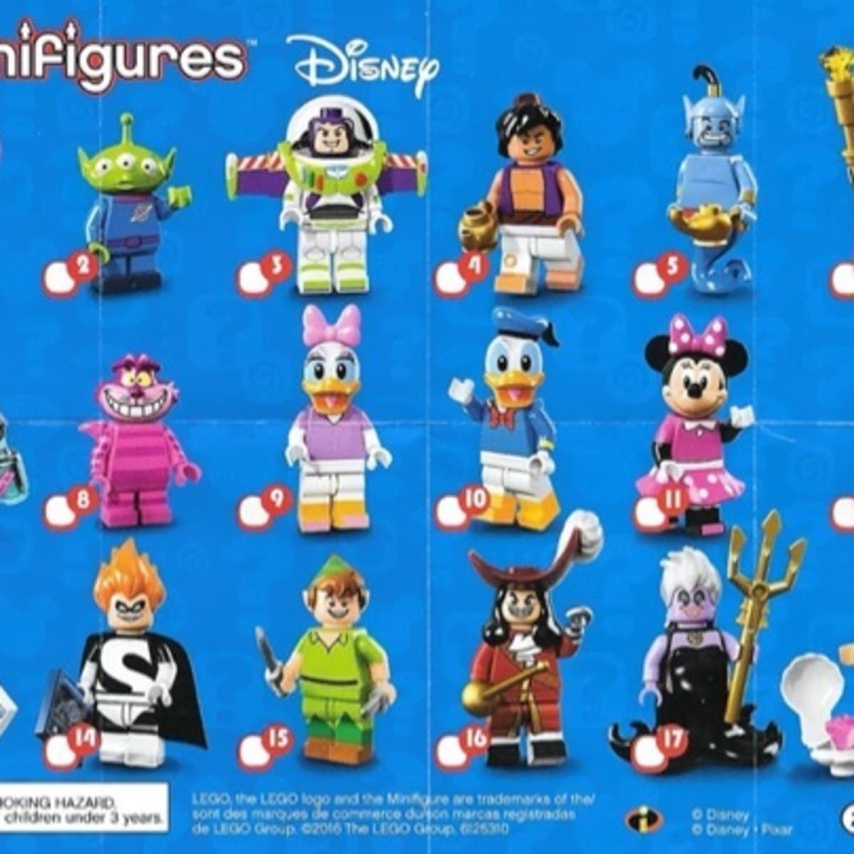 LEGO Disney Minifigure Series 1 Review - HobbyLark