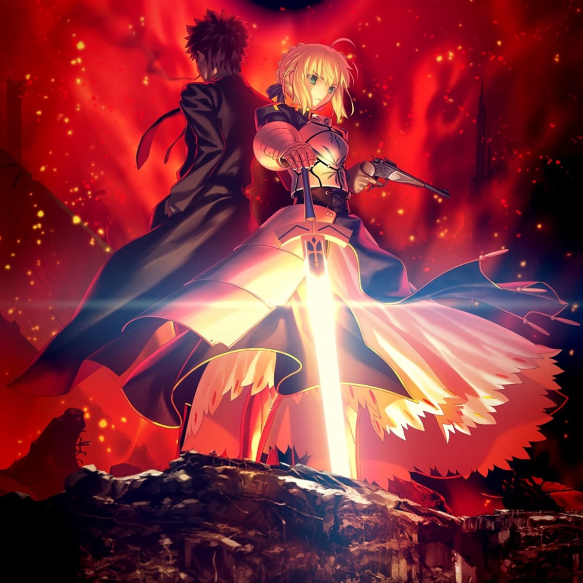 Anime Review FateStay Night Unlimited Blade Works 2014  HubPages