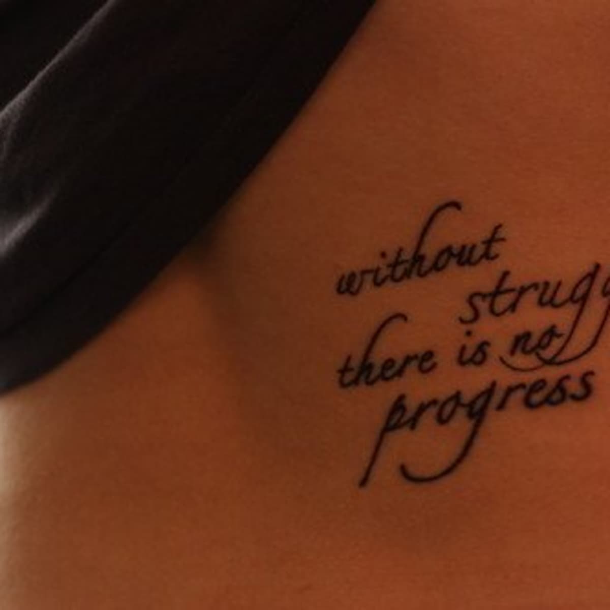 tattoo ideas quotes strength adversity courage