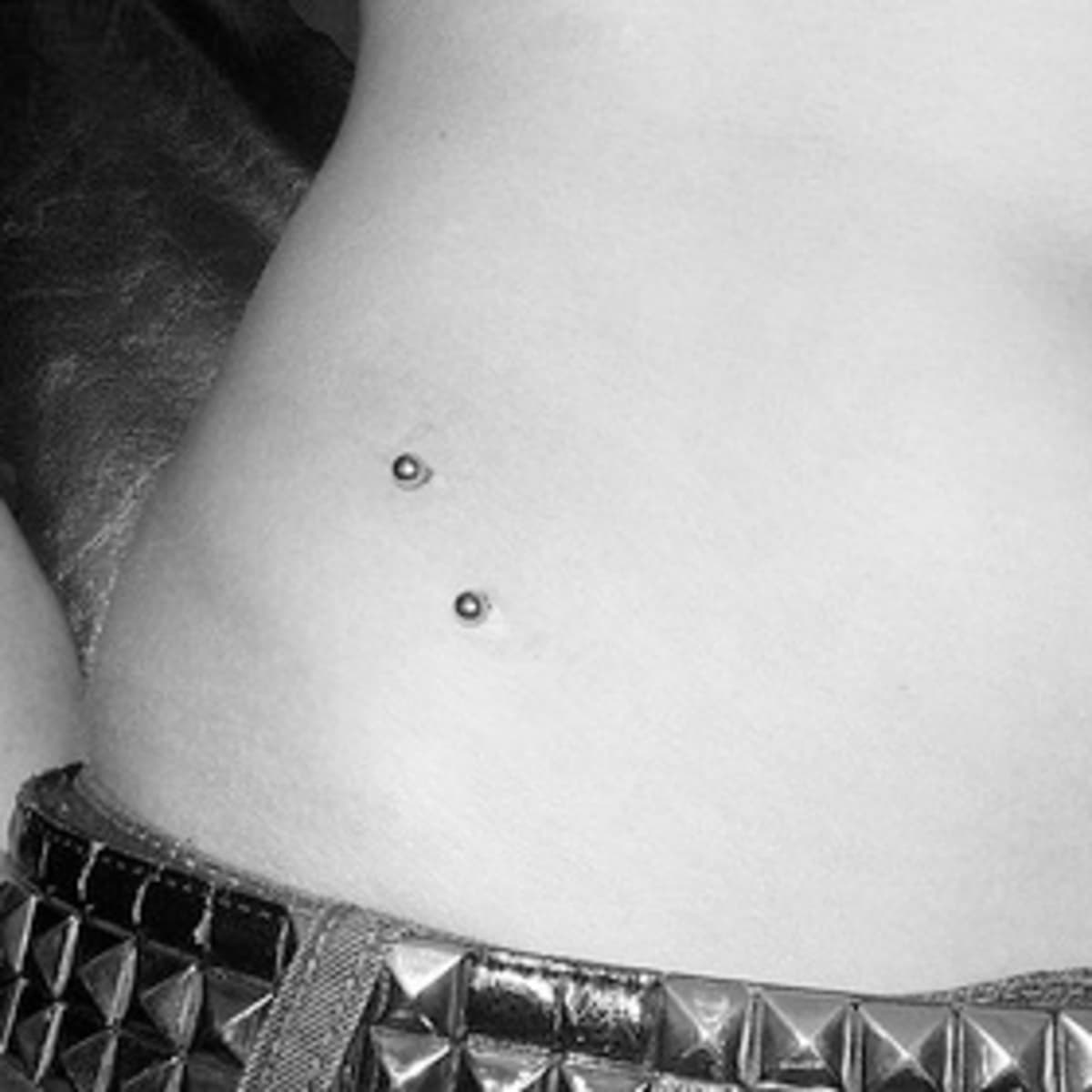 Hip Surface Piercing Healing Tips With Pictures And Videos Tatring