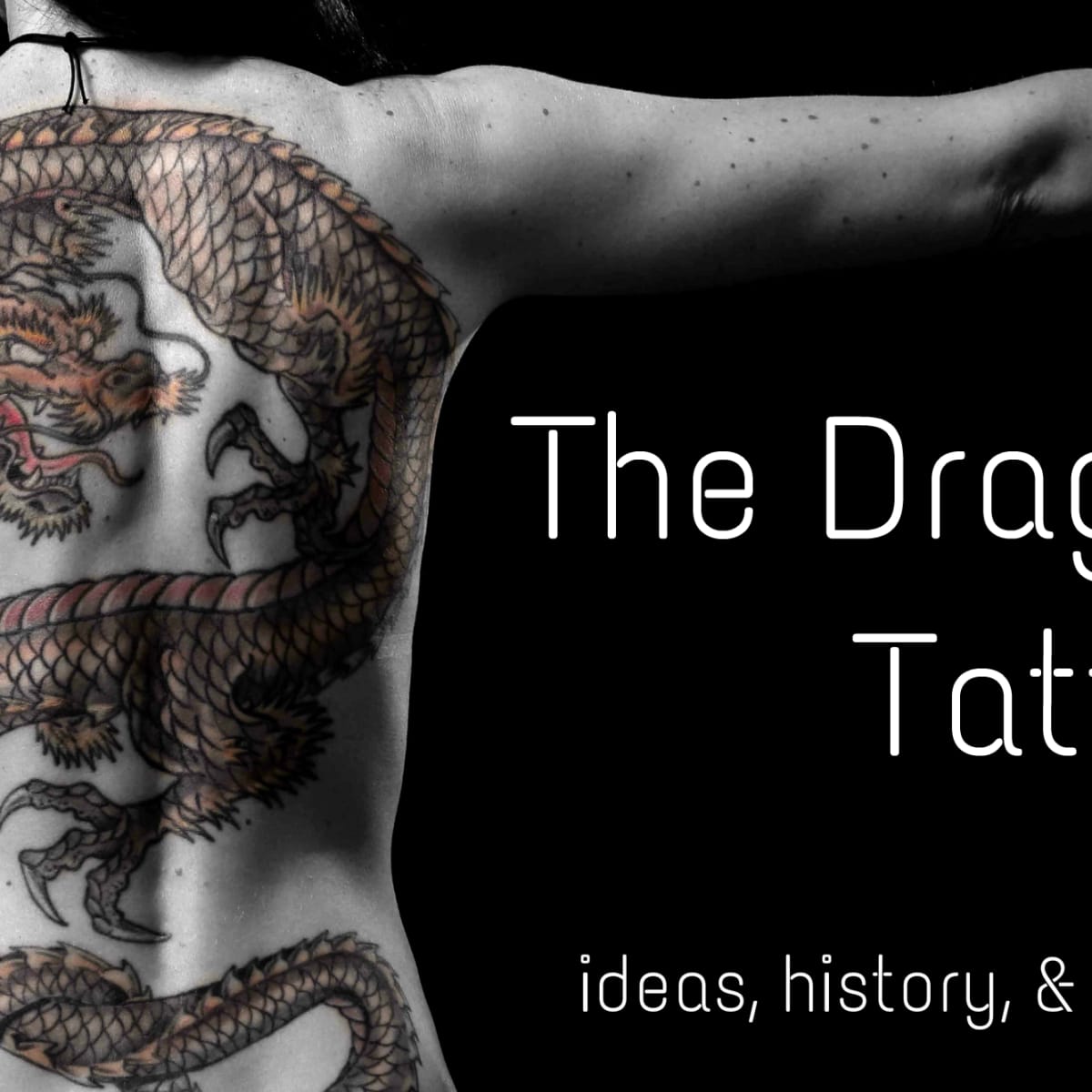 Japanese and Chinese Dragon Tattoo Design Ideas, History, and Meanings -  TatRing