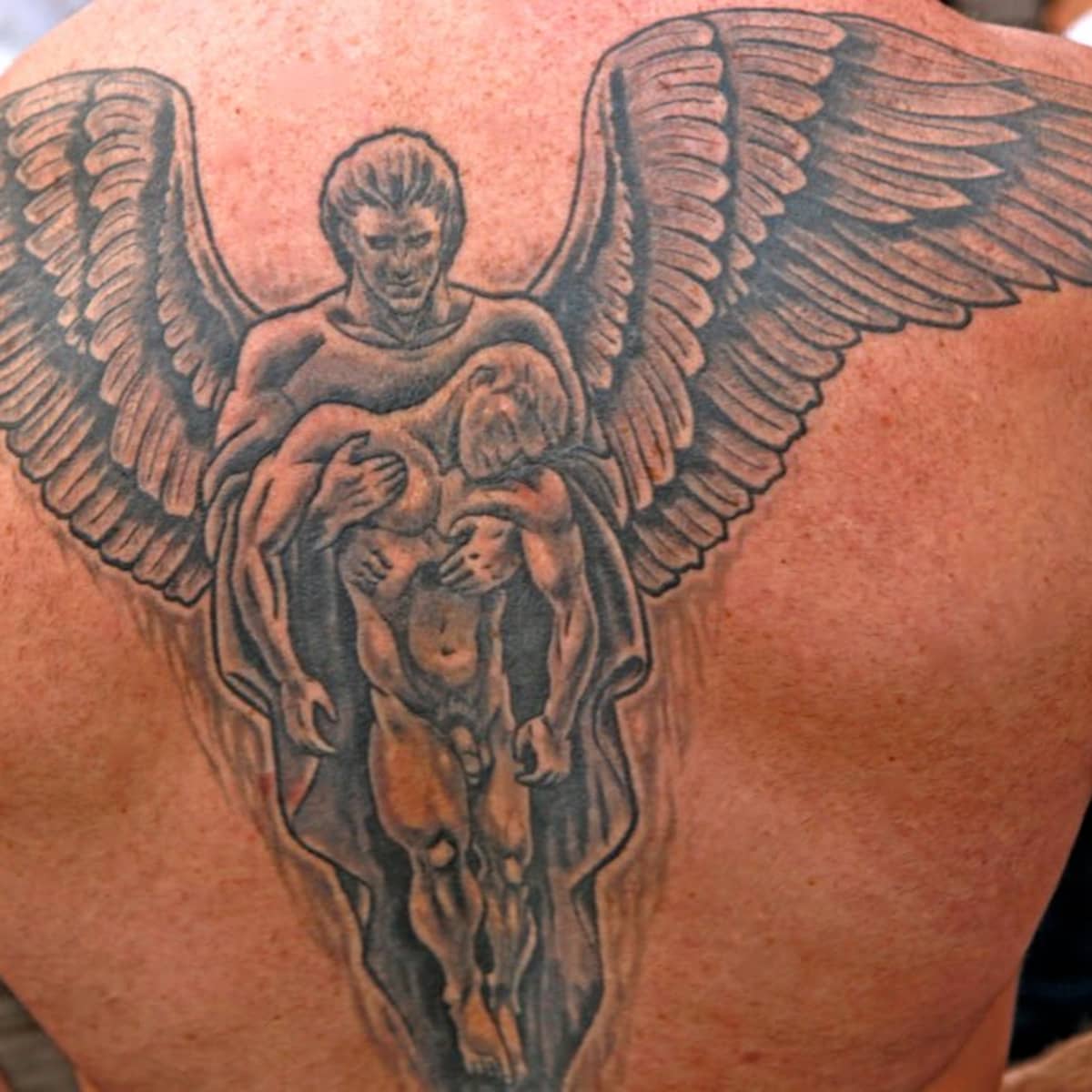 Top more than 136 fallen angel tattoo forearm
